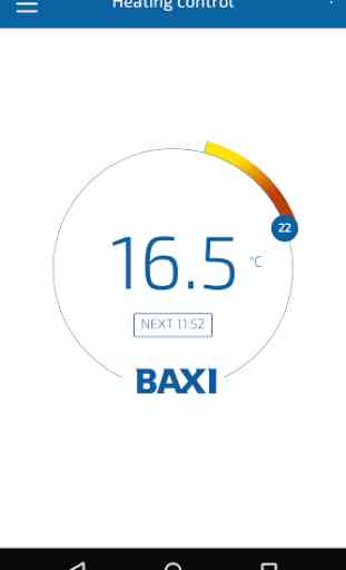 Baxi uSense smart thermostat 2