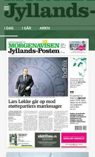 Morgenavisen Jyllands-Posten 1
