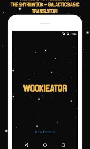 Wookieator: Wookiee translator 1