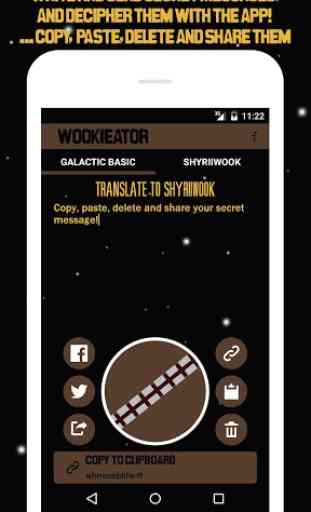 Wookieator: Wookiee translator 4