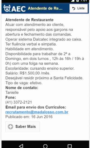 Agência e empregos Curitiba 3