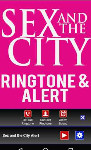Sex and the City Ringtone 3