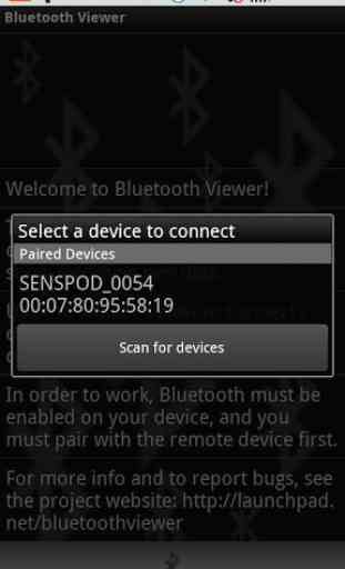 Bluetooth Viewer LITE 2