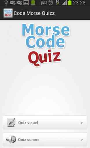 Code Morse Quiz 1