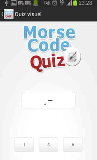 Code Morse Quiz 2