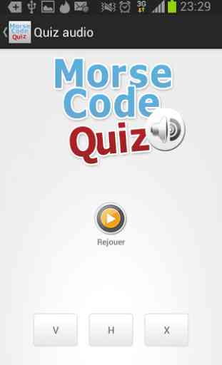 Code Morse Quiz 3