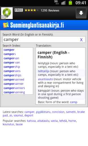 English-Finnish Dictionary 1