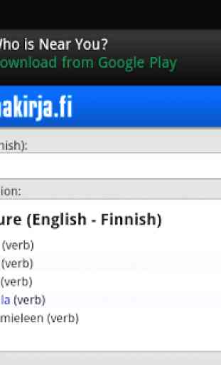 English-Finnish Dictionary 2