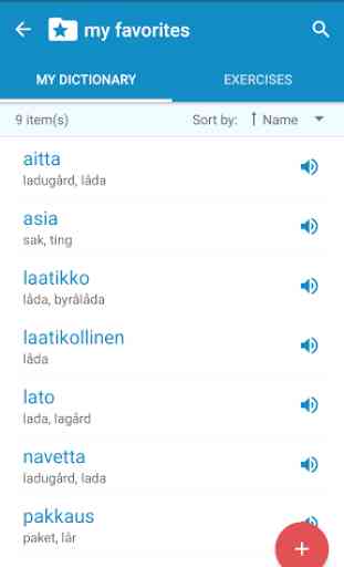Finnish-Swedish Dictionary 3