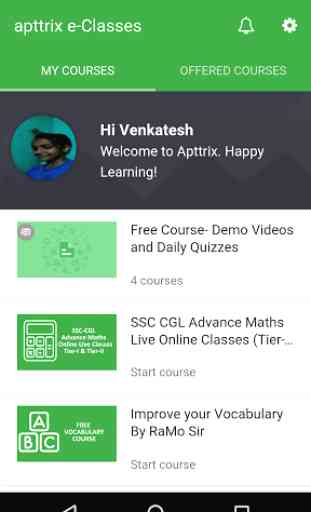 Apttrix Learning App 2