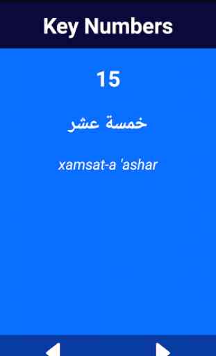 Arabic Number Whizz 1