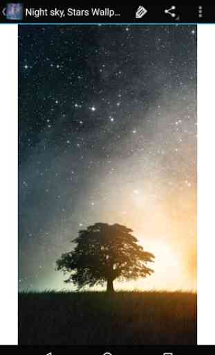 Night sky, Stars Wallpapers 3