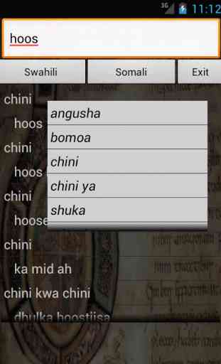 Swahili Somali Dictionary 1