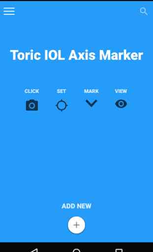 Toric IOL Axis Marker 2