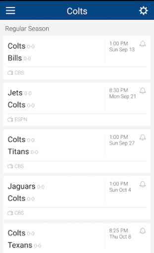 Football Schedule For Colts 3