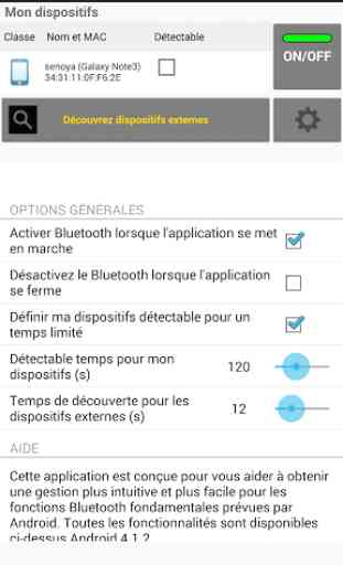 Outil de gestion Bluetooth 3