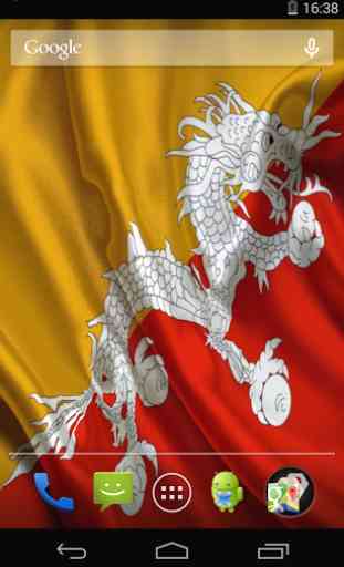 Flag of Bhutan 2