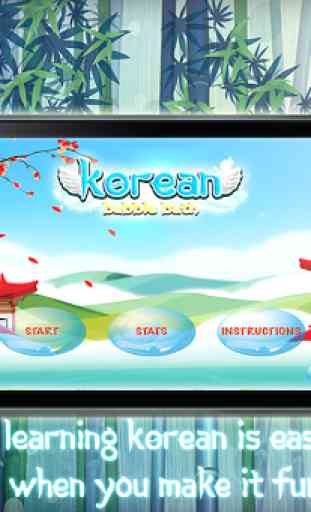 Learn Korean Bubble Bath Game 2