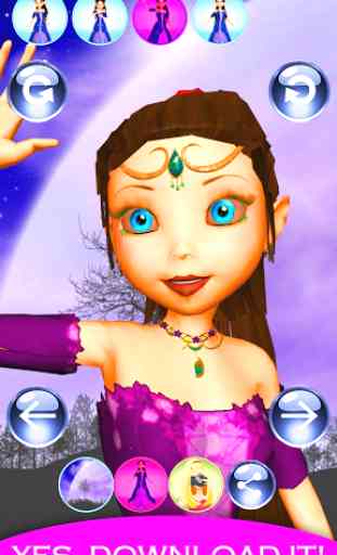Jeu Fairy Princess Hair Salon 3