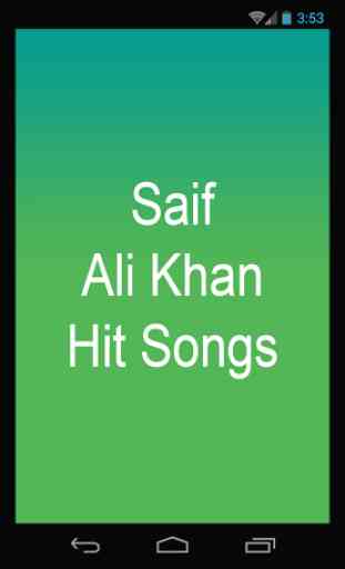 Saif Ali Khan Hit Songs 1