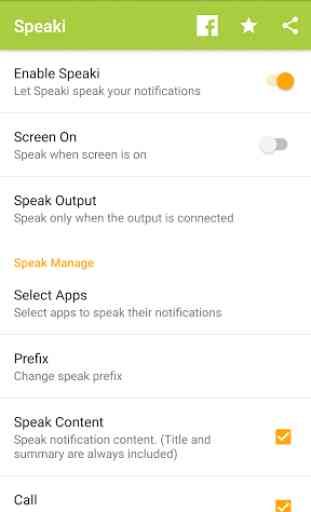 Speaki - Voice Notifications 1