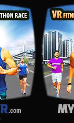 VR Fitness Marathon Race 1