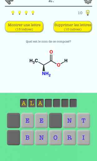 Acides aminés - Les structures chimiques des acides essentiels méthionine et tryptophane 2