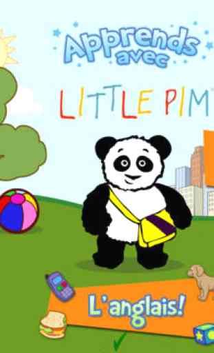Apprends avec Little Pim: l'anglais! HD - Jeu éducatif et amusant pour apprendre l'anglais dès la maternelle 1