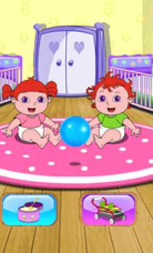 Le temps de jeu de Alice avec des jumeaux de bébé - Jeux pour enfants gratuits 3
