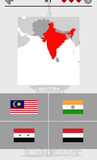 Les pays d'Asie et du Moyen-Orient - Les drapeaux asiatiques, les capitales, les états et la carte - Des Philippines à la Turquie 1