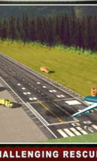 Sauvetage de l'aéroport de camions Simulateurs - compétences de conduite Grands de l'aérodrome virtuels dans un environnement de trafic réaliste en 3D 3