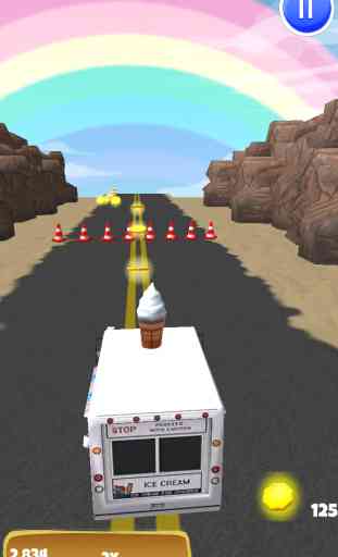 Un camion de crème glacée Race: 3D Driving Game - Edition Gratuite 2