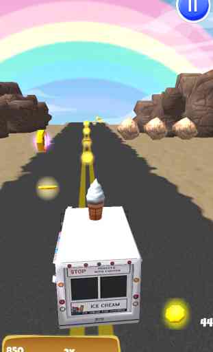 Un camion de crème glacée Race: 3D Driving Game - Edition Gratuite 3