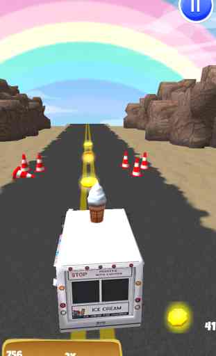 Un camion de crème glacée Race: 3D Driving Game - Edition Gratuite 4