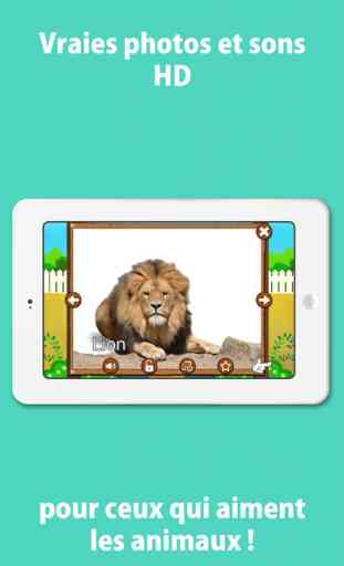 Zoo pour enfants, Cris d'animaux - jeu d’animaux pour tout-petits, images et sons 2