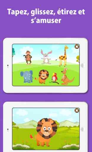 Zoo pour enfants, Cris d'animaux - jeu d’animaux pour tout-petits, images et sons 3
