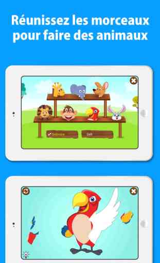 Zoo pour enfants, Cris d'animaux - jeu d’animaux pour tout-petits, images et sons 4