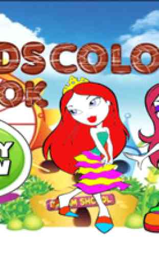 All girl princess games free crayon coloring games for toddlers 2