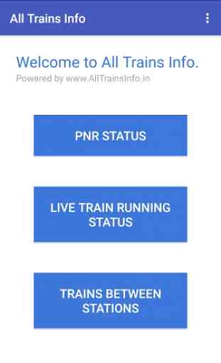 All Trains Info & PNR Status 1