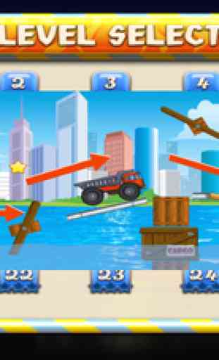 An Extreme Driving Monster Construction Truck Racing Games 4