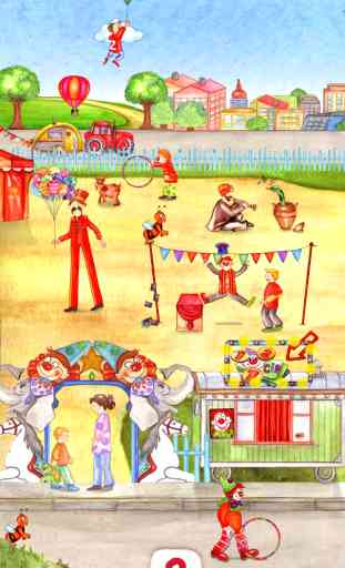 Au cirque - Un livre interactif pour les enfants 1