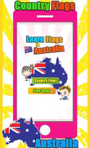 Australie Drapeau jeux de puzzle pour les enfants 1