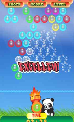 Incroyable panda pop! bubble shooter de jeu libre 2