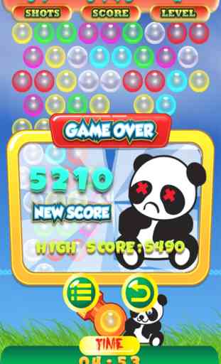 Incroyable panda pop! bubble shooter de jeu libre 3