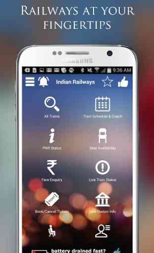 Indian Rail IRCTC PNR Status 1