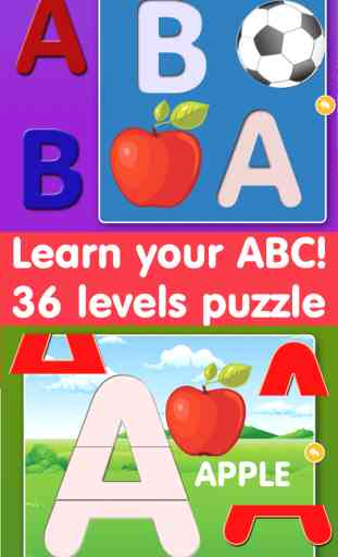 Jeux Puzzle alphabet bébé et jeu enfants gratuits 1