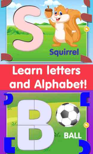 Jeux Puzzle alphabet bébé et jeu enfants gratuits 2