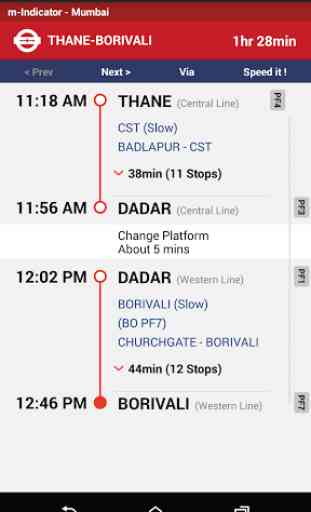 m-Indicator - Indian Rail PNR 4