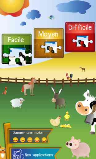 Puzzles d'animaux de la ferme 3