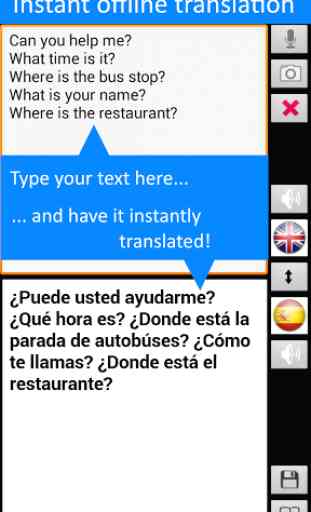 Translate Offline Spanish Free 2